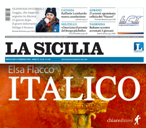 SMF per La Sicilia – La metafora di Elsa Flacco, dalla Storia alla contemporaneità