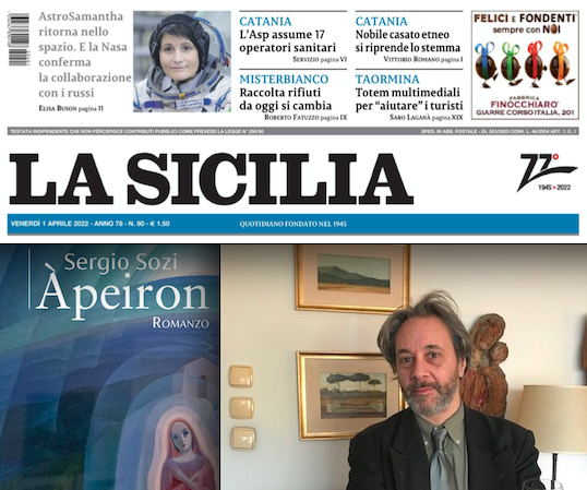 SMF per La Sicilia – “Un cantante rock all’avventurosa ricerca di Dio in terra” – Intervista a Sergio Sozi autore di “Àpeiron”
