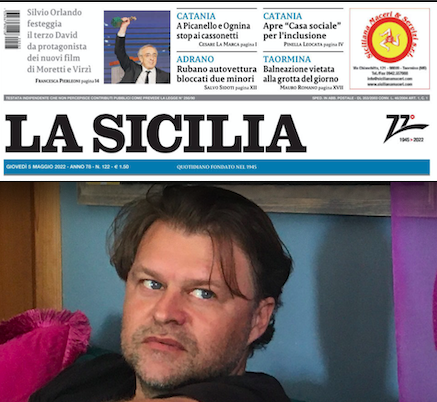 SMF per La Sicilia – L’eros gioioso dei vent’anni -Intervista a Emanuele Pettener