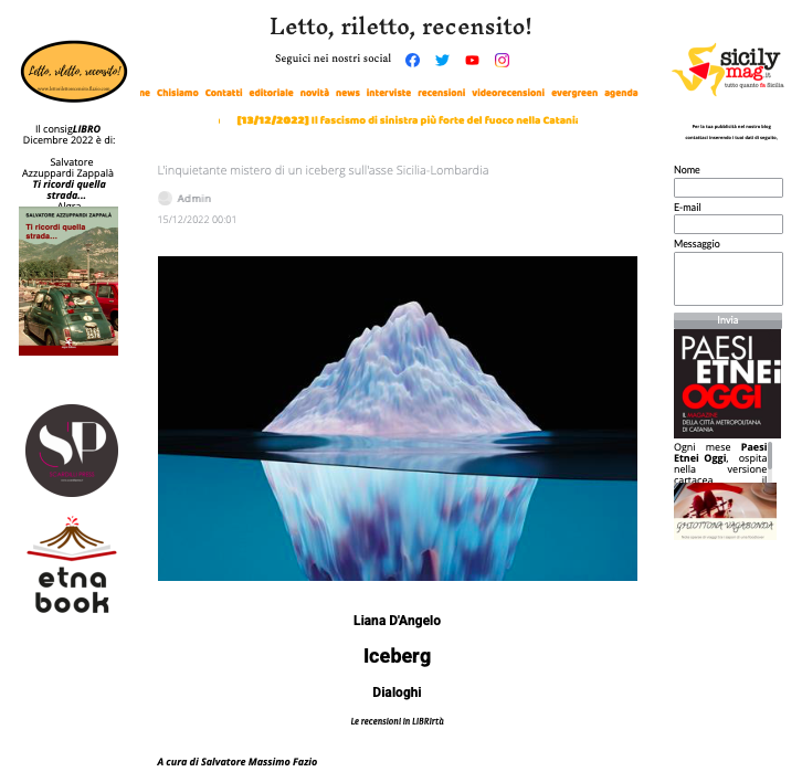 SMF per #LRR – L’inquietante mistero di un iceberg sull’asse Sicilia-Lombardia