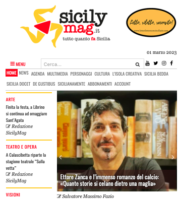 SMF per Sicilymag – Ettore Zanca e l’immenso romanzo del calcio: «Quante storie si celano dietro una maglia» – L’intervista