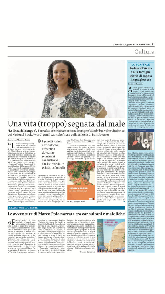Clicca sulla pagina de La Sicilia per acquistare la tua copia