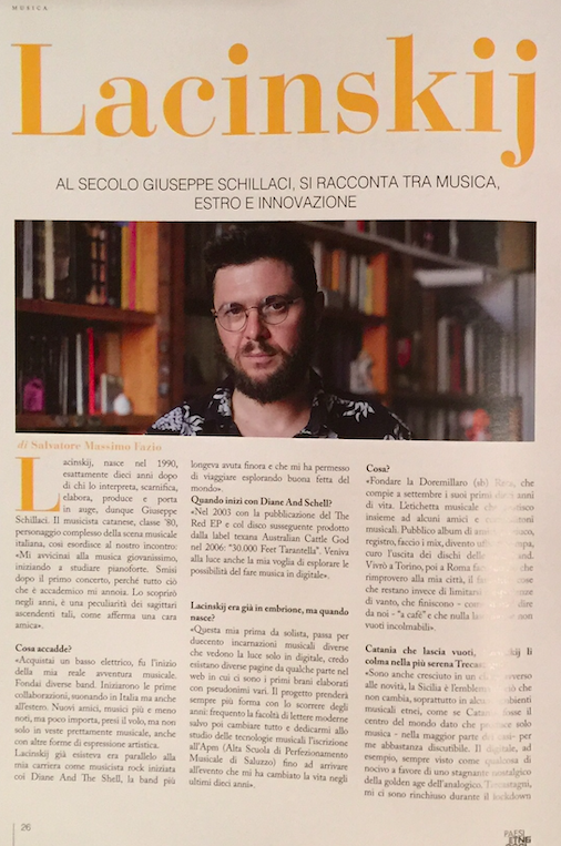 Il 25 agosto potrai leggere l'articolo intero