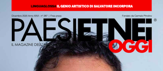 SMF per Paesi Etnei Oggi – n. 287 – Dicembre 2020 – Servizio a “SiciliaNiura” e “Il cielo sopra Bellini”