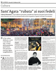 Clicca sulla pagina de La Sicilia per leggere l'intervista integrale