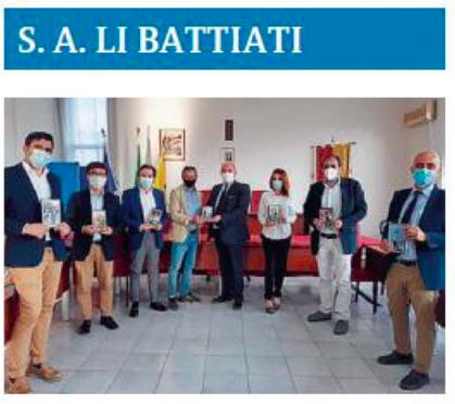 SMF su La Sicilia – S.A. Li Battiati: I libri della DSE donati alla Biblioteca Comunale