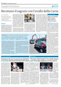 Clicca sulla pagina per leggere La Sicilia in pdf