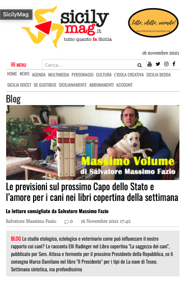 Clicca sull'immagine per leggere il servizio dal sito di Sicilymag