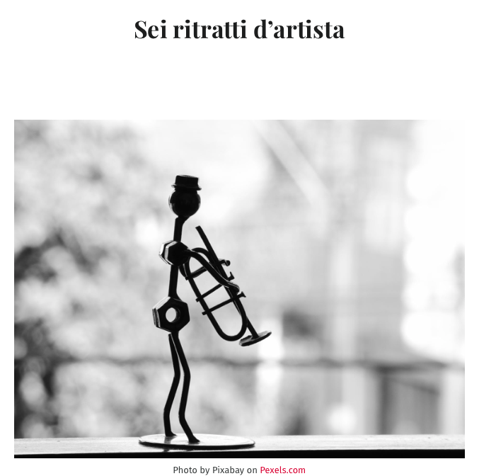 Clicca sull'immagine per leggere gli altri 5 artisti encomiati da Francesco Cusa