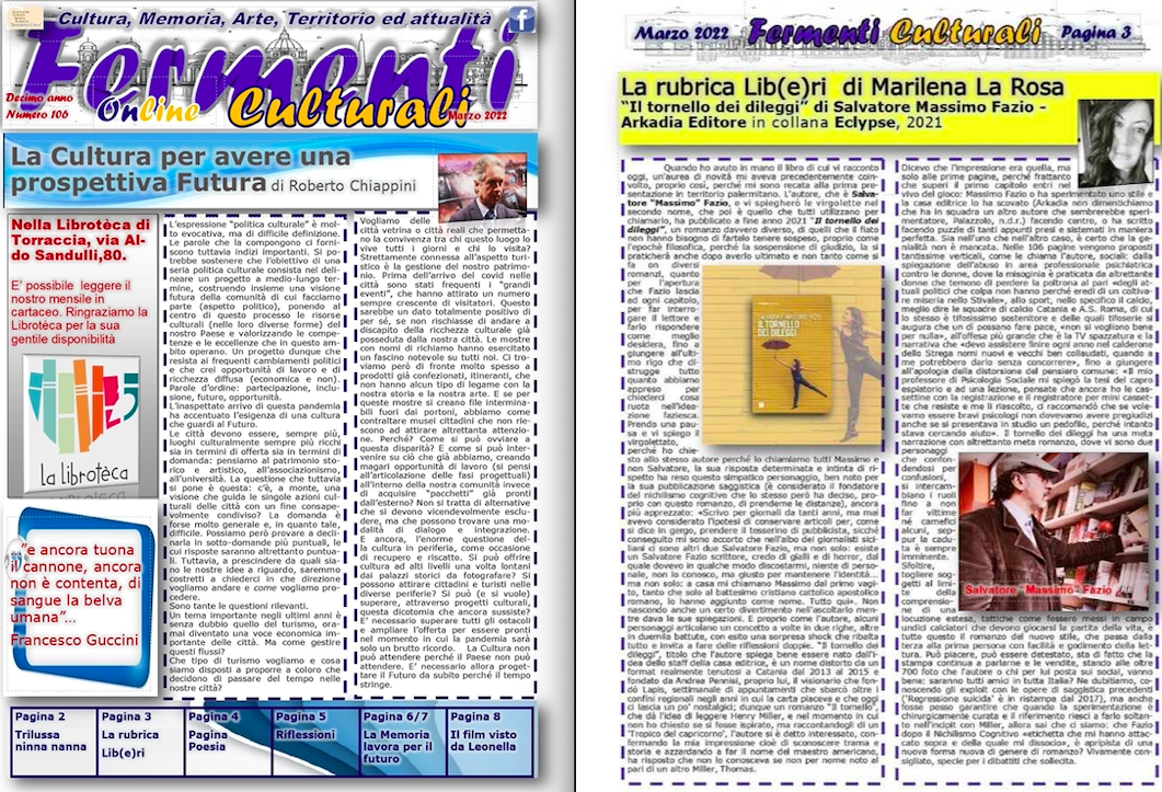 Clicca sulla pagina per collegarti al link di Fermenti culturali