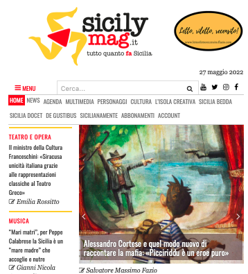 SMF per SicilyMag.it – Alessandro Cortese e quel modo nuovo di raccontare la mafia: «Picciriddu è un eroe puro»