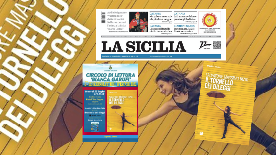 SMF su La Sicilia – Letojanni, “Il tornello dei dileggi” romanzo piacevole e innovatore