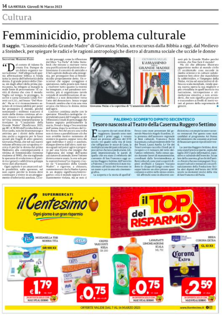 Clicca sulla pagina per acquistare La Sicilia a soli € 0,90