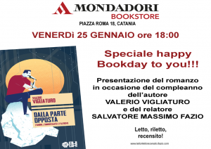 Mondadori Piazza Roma, presentazione  Dalla parte opposta Valerio Vigliaturo