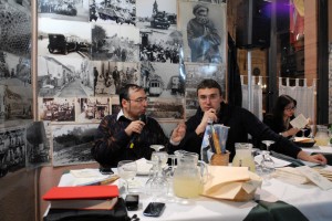 A cena con l'autore  