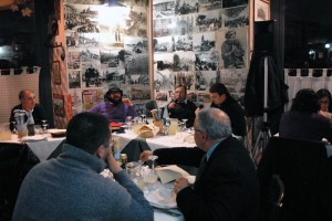 A cena con l'autore  