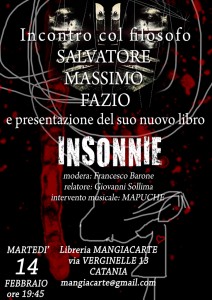 Presentazione Insonnie - Mangiacarte, Catania            