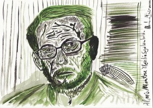 Ritratto di Manlio Sgalambro