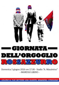 Giornata dell'orgoglio rossazzuro                                                      