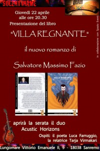 Presentazione Villa Regnante a Sanremo            
